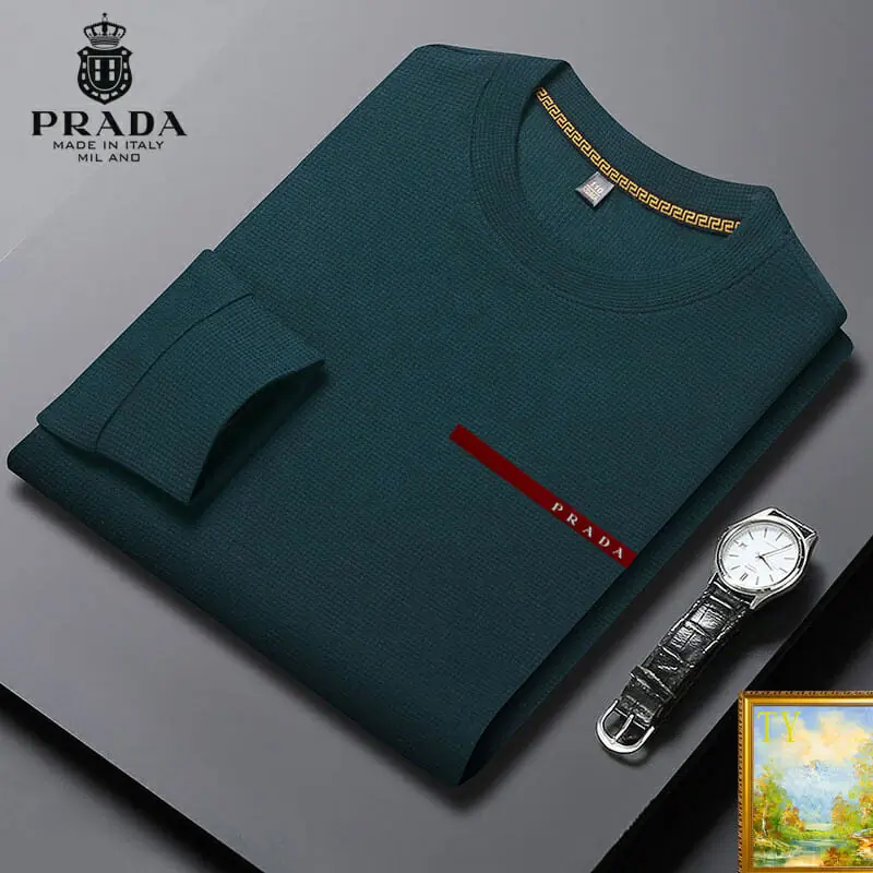 prada sweatshirt manches longues pour homme s_124b714